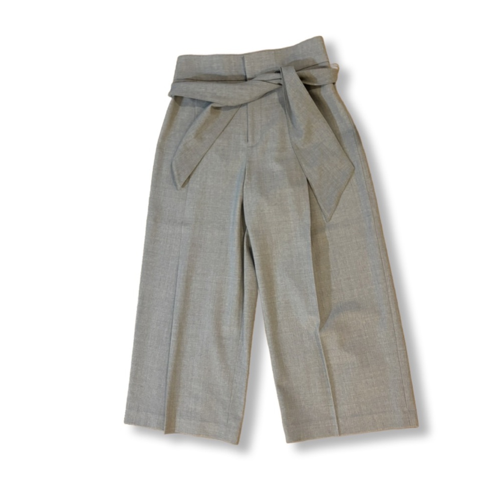 Club Monaco Gray High-Waisted Culottes
